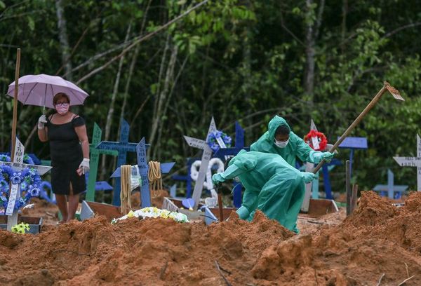 Brasil supera la barrera de los 8.500 fallecidos - Mundo - ABC Color