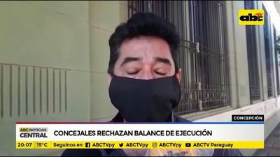 Concepción: Concejales rechazan balance de ejecución - ABC Noticias - ABC Color