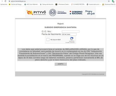 Prevén un último pago de subsidio Pytyvõ para la segunda quincena de mayo - Nacionales - ABC Color