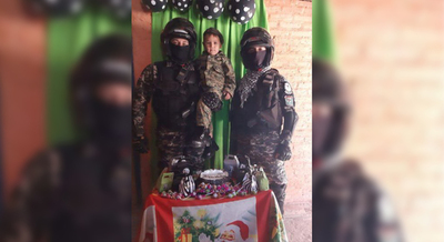 CUMPLIÓ 4 AÑOS Y SU DESEO FUE VER A LOS LINCES