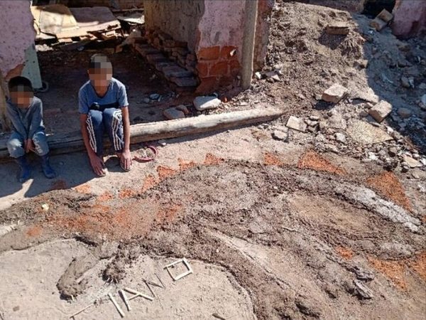 Se le pidió hacer la tarea “con lo que se tenga en la casa" y conmovió a todos con su trabajo