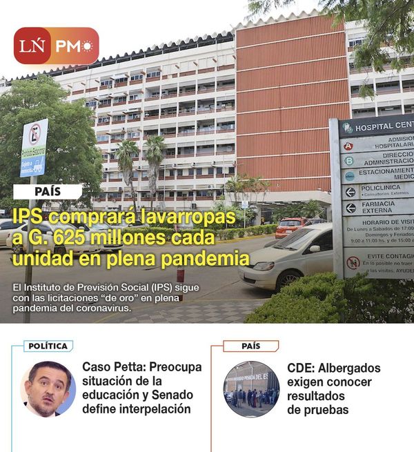 LN PM: Los hechos más destacados de la siesta