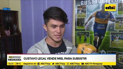 Jugador de General Díaz sobrevive vendiendo miel - ABC Noticias - ABC Color