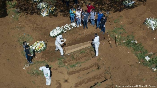 HOY / Brasil suma 610 nuevas muertes por coronavirus