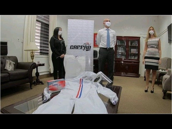 CAPPRO DONA EQUIPOS DE BIOSEGURIDAD PARA MÉDICOS DE ITAPÚA