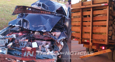 ACCIDENTE MAÑANERO SOBRE RUTA 6 EN MA. AUXILIADORA 