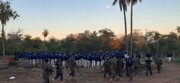 Caso Juliette: intenso rastrillaje con 300 policías, canes y tecnología en 1100 hectáreas en Emboscada » Ñanduti