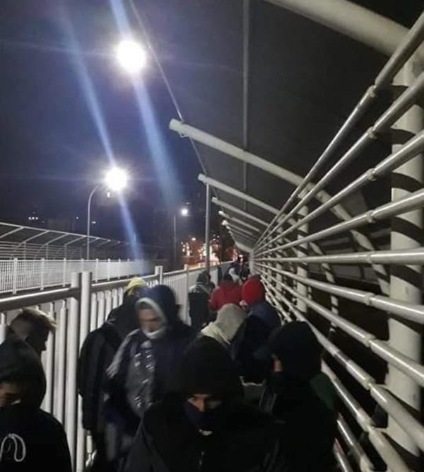 37 compatriotas pasaron la noche en el Puente de la Amistad