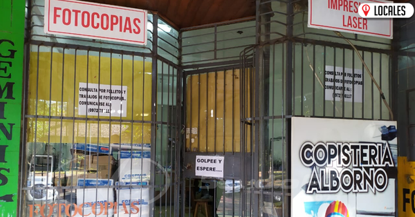 En Encarnación: Malviviente se apoderó de tres notebooks del interior de una Copistería