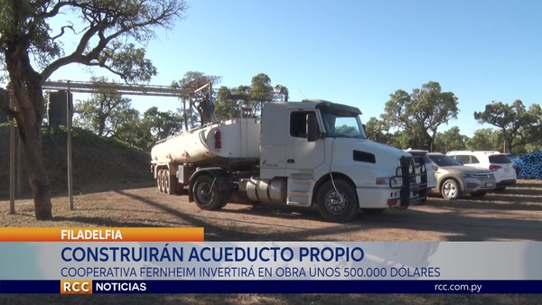 COOPERATIVA FERNHEIM CONSTRUIRÁ SU PROPIO ACUEDUCTO EN EL CHACO