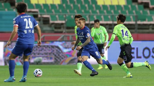 El primer gol oficial y festejo después del parate por coronavirus