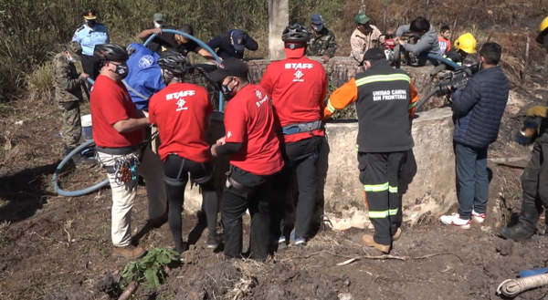 Intenso rastrillaje en Emboscada en busca de la pequeña Juliette