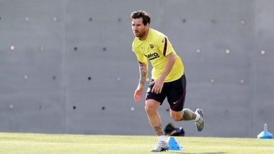 Comenzó el entrenamiento individual en Barcelona