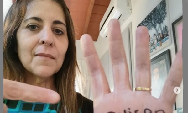 Tana Schembori inició en redes una campaña para el lavado de manos