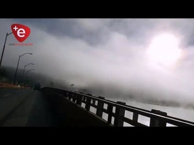 PIDEN TOMAR PRECAUCIONES POR LA PRESENCIA DE NIEBLA