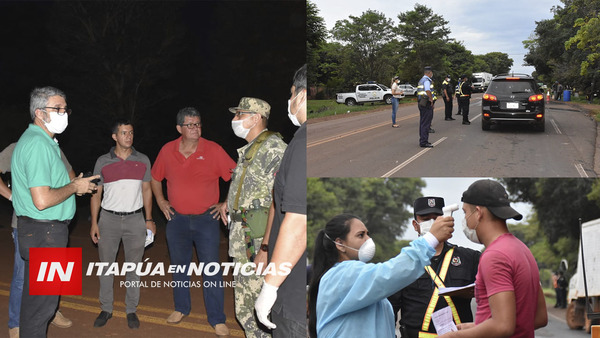 BARRERA DE SAN LUIS DEL PNÁ. QUEDA EN FORMA EXCLUSIVA A CARGO DE LA POLICÍA NACIONAL