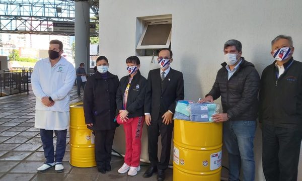 Donan 8 lavamanos para la Zona Primaria del Puente de la Amistad