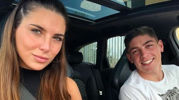 Novia de jugador de Real Madrid niega accidente