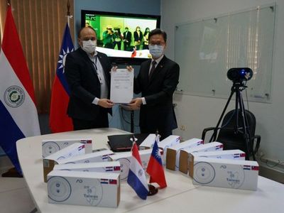 Taiwán donó 12 cámaras térmicas para la lucha contra el coronavirus