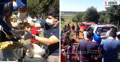 Jóvenes voluntarios asisten a familias vulnerables de Encarnación
