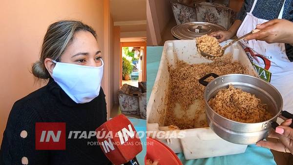 FESTEJÓ SU CUMPLEAÑOS CON UNA OLLA POPULAR PARA VECINOS.