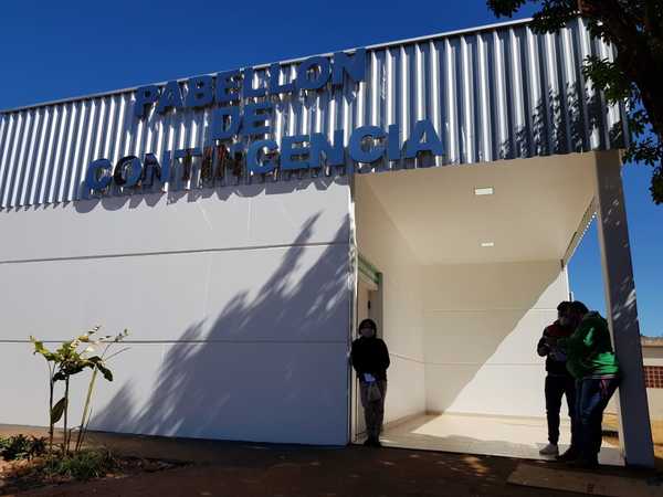 CDE: pabellón de contingencia ya asiste a pacientes respiratorios - Paraguay Informa