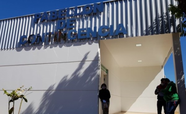 Pabellón de Contingencia asiste entre 10 y 12 pacientes por día