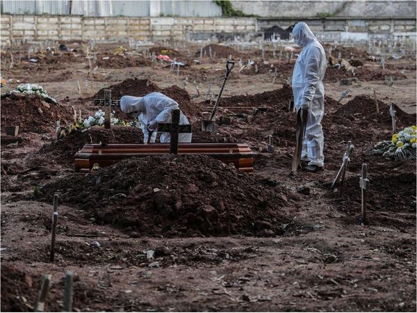 Brasil suma 751 muertes por Covid-19 en un día y roza los 10.000 fallecidos