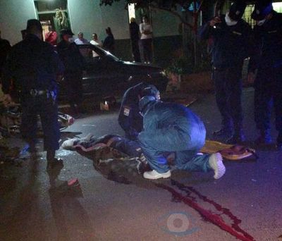 Dos personas mueren en accidente e transito