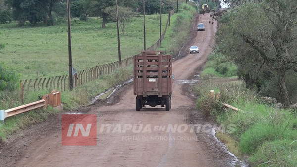 PROYECTAN ASFALTAR VARIOS CAMINOS INTERDISTRITALES EN ITAPÚA