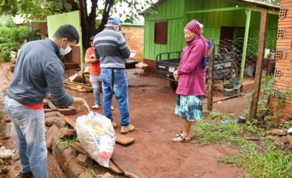 Familias de Alto Paraná ya recibieron más de 430.000 kg de alimentos