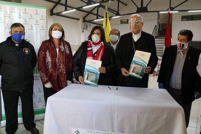HOY / Monseñor Edmundo Valenzuela, Arzobispo de Asunción, sobre la donación de 4000 kits de alimentos que recibieron de CONPACOOP