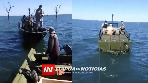 SAN COSME: DENUNCIAN QUE PREFECTURA ARGENTINA VIOLÓ SOBERANÍA PARAGUAYA