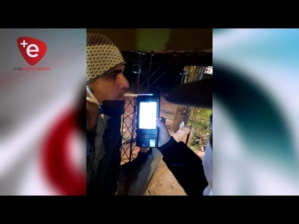 FUNCIONARIO DEL AEROPUERTO CONDUCÍA EBRIO Y CAYÓ EN CONTROL SANITARIO