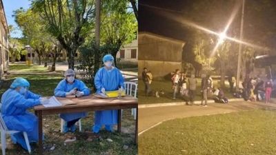 Tomaron muestras a los 49 compatriotas procedentes del Brasil albergados en Ayolas - Digital Misiones