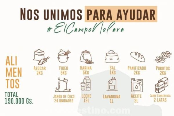 Asociaciones de criadores de la Asociación Rural del Paraguay se suman a la cruzada de apoyo a familias vulnerables