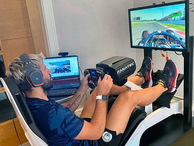 Sergio Agüero, un fanático de los videojuegos