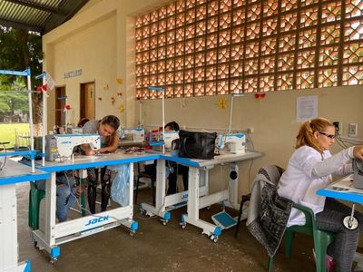 Desde la cárcel ayudan en la lucha contra el Covid-19