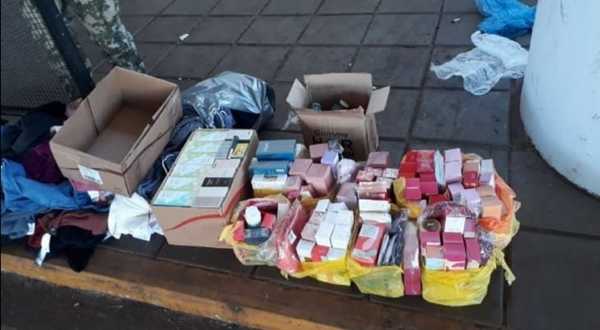 Caen mercaderías de contrabando en frontera con Brasil | Noticias Paraguay