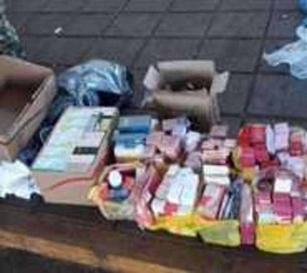 Incautan mercaderías de contrabando que habrían ingresado del Brasil  - Paraguay.com