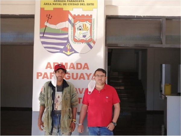 Dos detenidos al intentar cruzar el río Paraná en Ciudad del Este