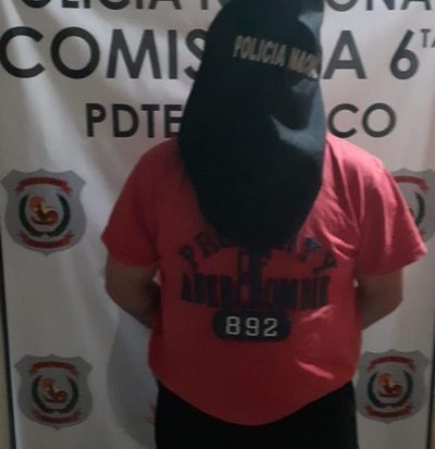Detienen a hombre que agredió a su esposa
