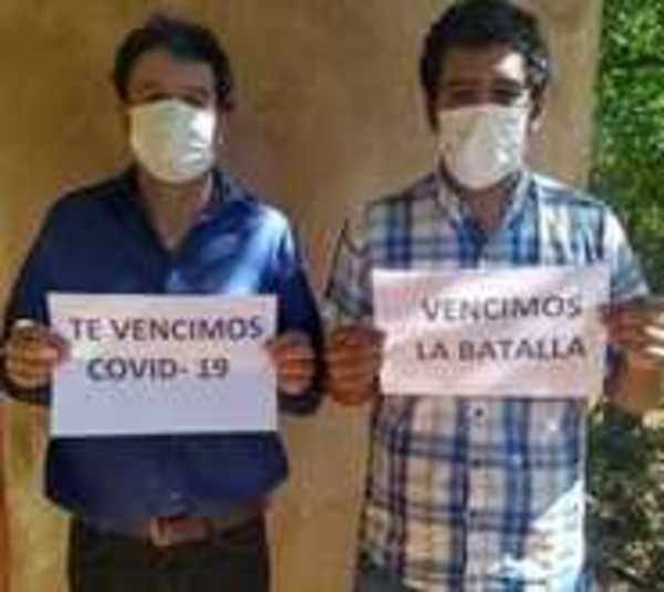 Misiones: Padre e hijo ganan la batalla contra el covid-19 - Paraguay.com