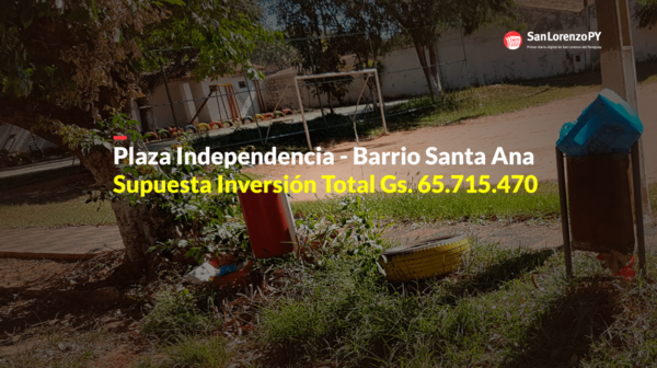 Plaza Independencia: Inversión de más de 65 millones por casi nada » San Lorenzo PY