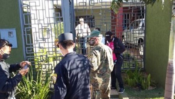 Fiscalía se constituyó en la vivienda del Intendente Acevedo