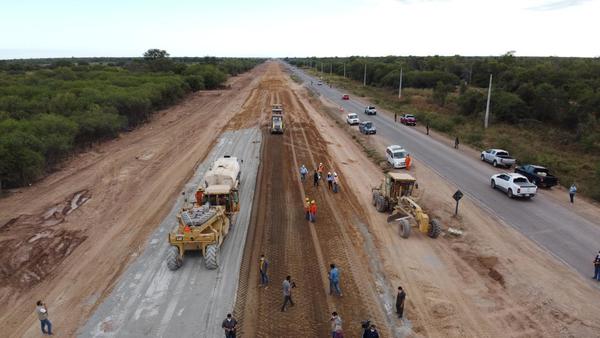 “Vamos a transformar nuestro Chaco”, dijo Mario Abdo durante visita a la Transchaco