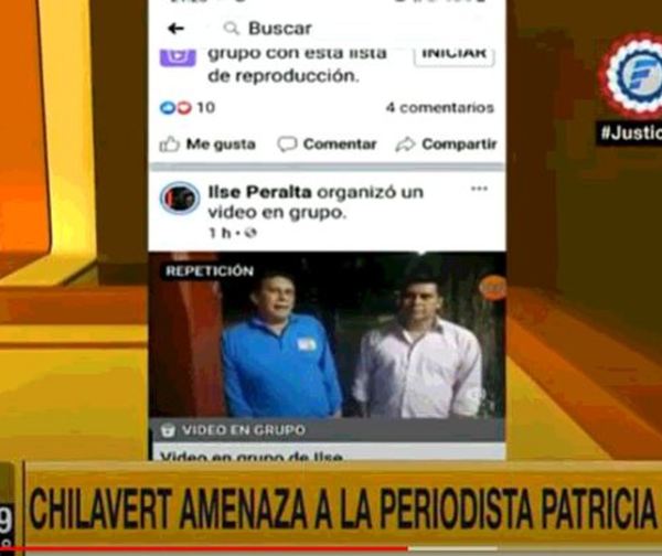 Periodista amenaza a su colega por ''hablar demás''