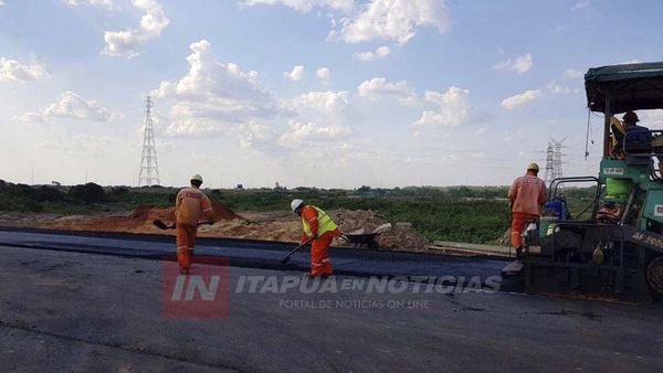 INICIO DE ASFALTADO RUTA 6- PTO. CAMPICHUELO CADA VEZ MÁS CERCA