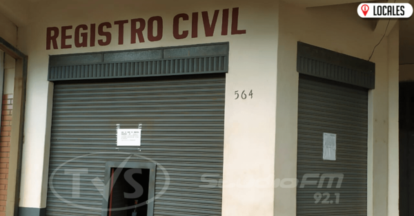 Registro Civil gestiona solo documentos de carácter urgente