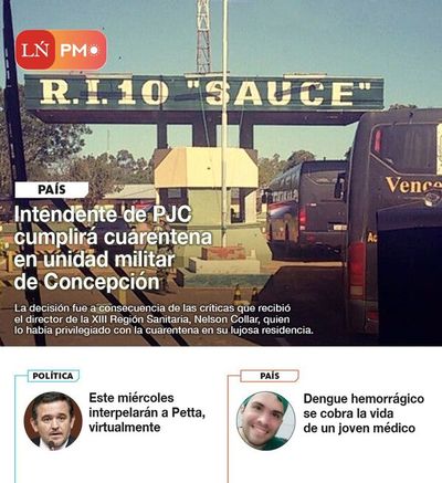 LN PM: Las noticias más importantes de la siesta